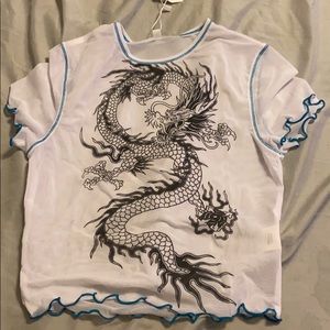 Dragon crop top